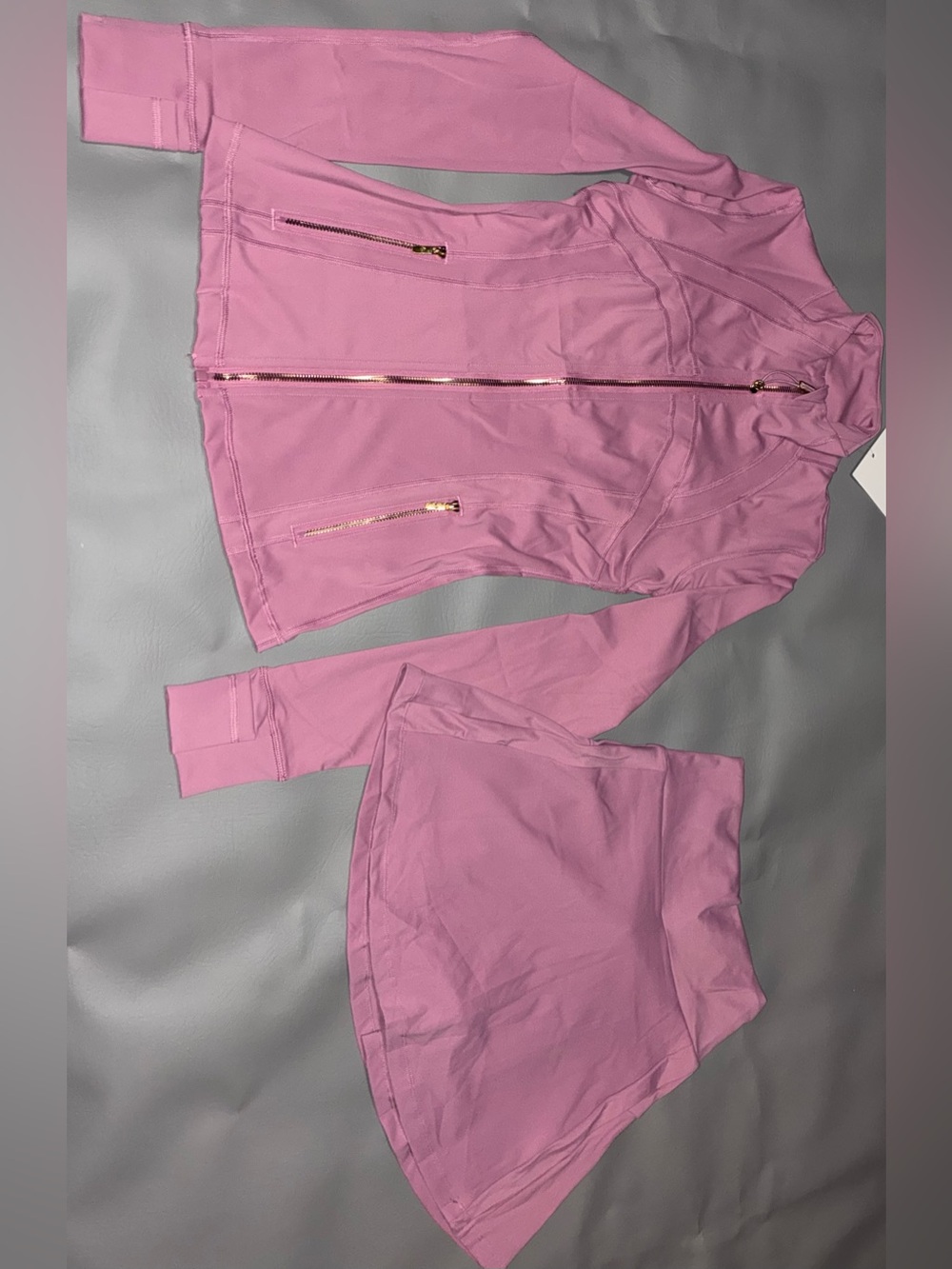 Lululemon Set Define Jacket and Skirt Pink